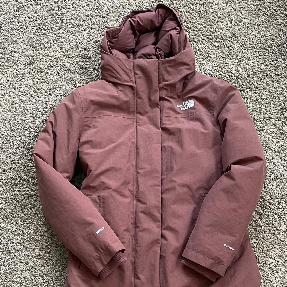 Womens Artic Parka Northface Size M